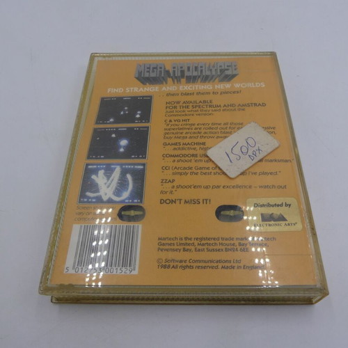 Mega-Apocalypse ZX Spectrum game used, 1988, Martech, classic shooter