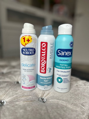 Set of 3 deodorants almost unused
