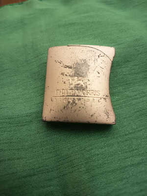 Μεταλλικός αναπτήρας Philip Morris vintage, συλλεκτικός
