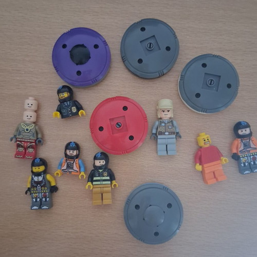 Lego Ninjago Spinner set like new, original 2012 figures