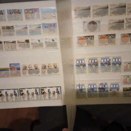 Luxury album with over 300 collectible Greek stamps like new