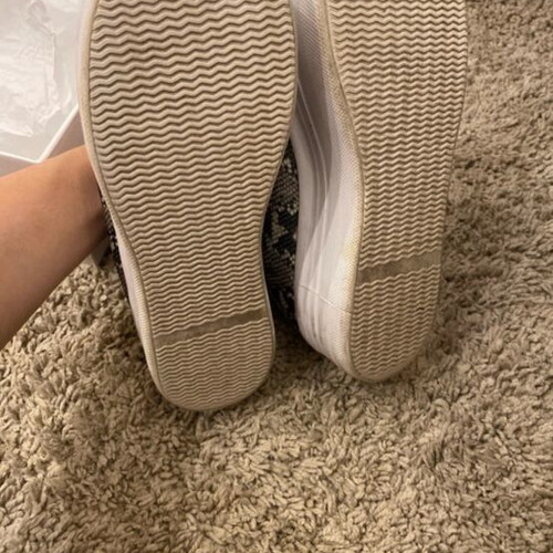 Platform sneakers Jeffrey Campbell like new, snake effect, size 41