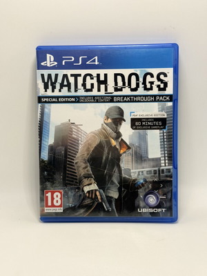 Watch Dogs Special Edition PS4 used action adventure game