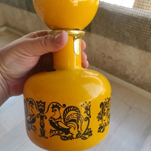 Rare Italian liqueur Lacrima Christi Beccaro Bottiglia sealed 1950 new