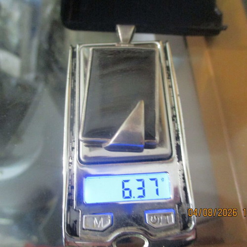 Pendant with Sardonyx Silver 925 like new