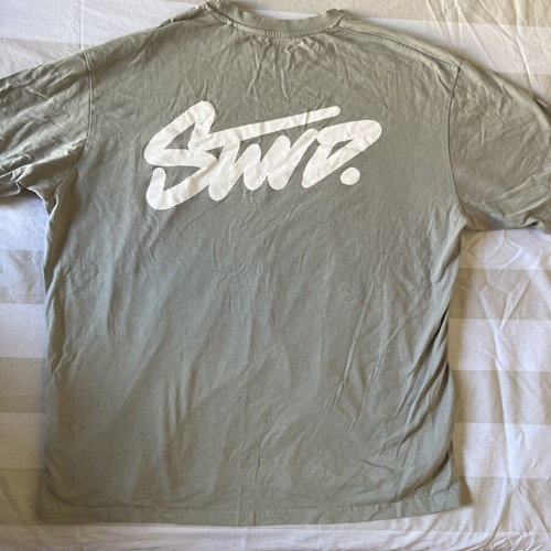 T-shirt STWD sage green size L like new
