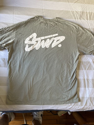 T-shirt STWD sage green size L like new