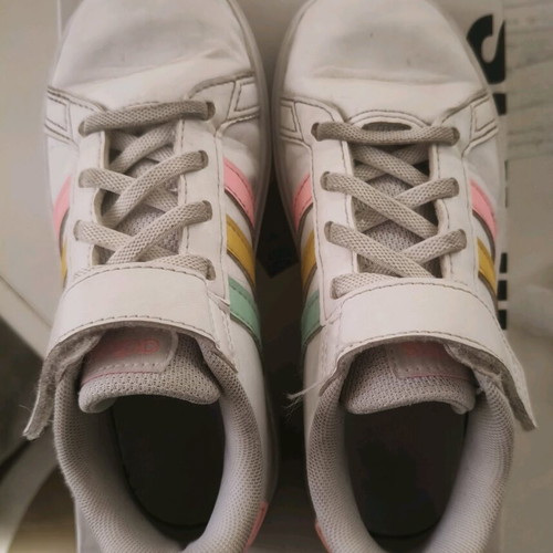 Adidas Grand Court 2.0 kids sneakers size 29 like new