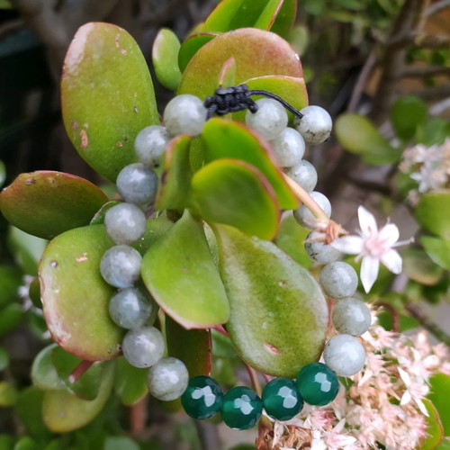 Bracelet with semi-precious stones made to order, handmade