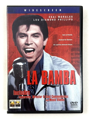 La Bamba DVD μεταχειρισμένο με ελληνικούς υπότιτλους, βιογραφία κοινωνικό