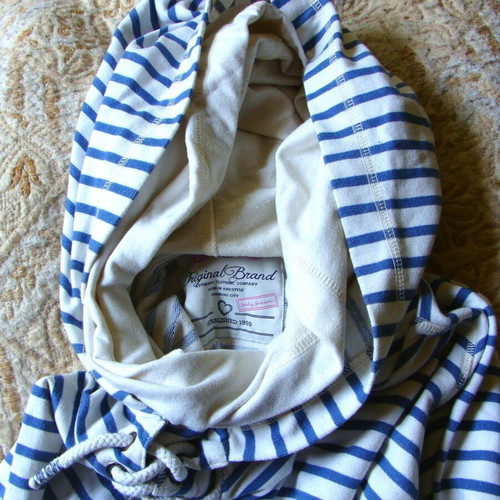 FLG Flashlights Double Hood Lace Up sweatshirt like new, size S 36/38