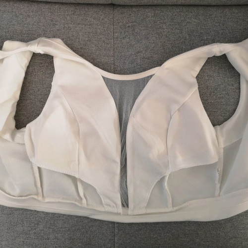 T-shirt used, white, size M
