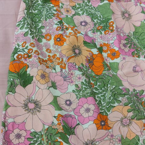 Mini skirt Mango floral like new, size S
