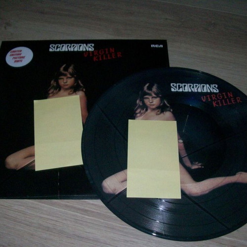 Scorpions - Virgin Killer GERMAN EDITION NEW PICTURE VINYL RARE EDITION