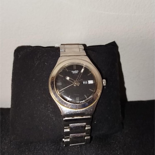 Swatch Irony wristwatch used with stainless steel bracelet