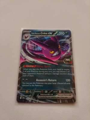 Pokemon Team Rocket’s Crobat EX Destined Rivals new