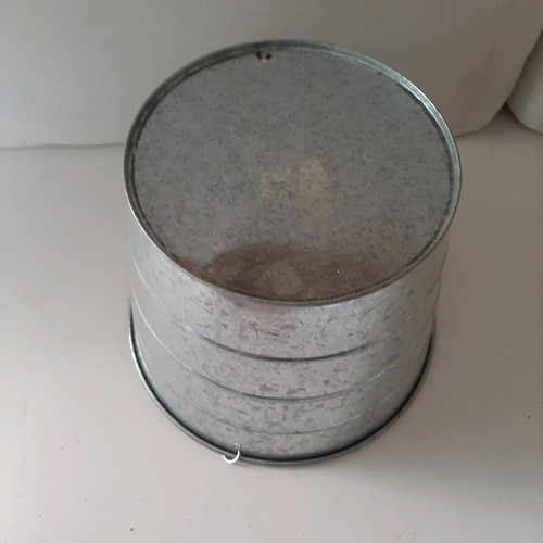 Galvanized garden containers like new, pack of 2
