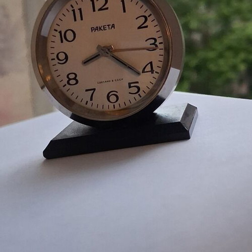 Paketa 1970 mechanical alarm clock like new