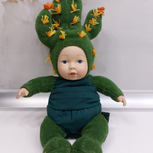 Anne Geddes Decorative Collectible Cactus Doll like new