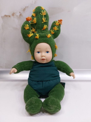 Anne Geddes Decorative Collectible Cactus Doll like new