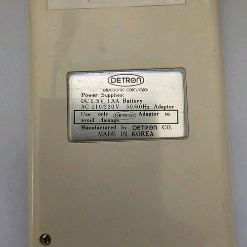 Detroit 832md vintage calculator like new with video display and vfd screen