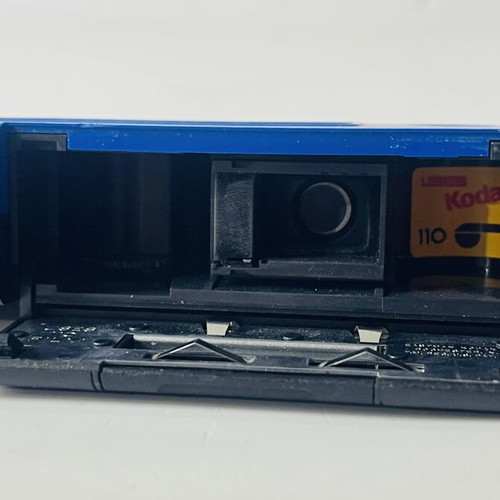 Kodak Camera Graffiti vintage 110 film camera with flash used