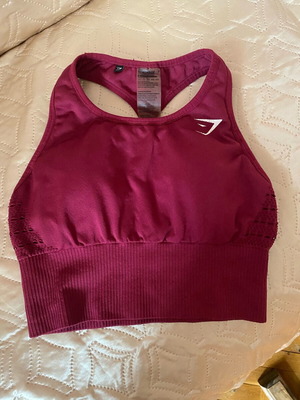 Αθλητικό σουτιέν Gymshark καινούργιο, μέγεθος S, ροζ