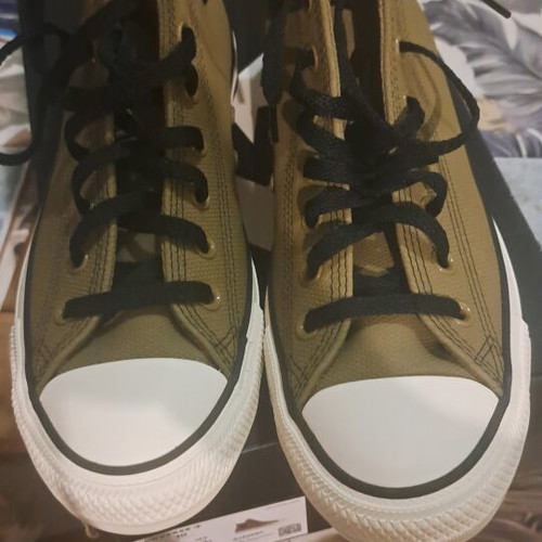 Converse All Star sneakers, green, size 41.5