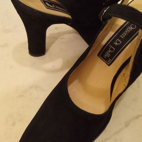 Shoes 37 black genuine leather pumps like new
