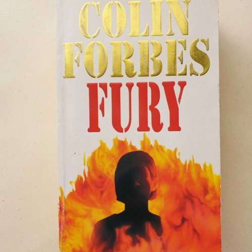 Fury Colin Forbes book used, English thriller