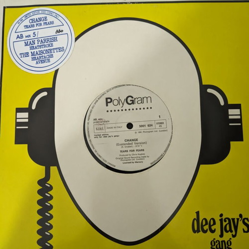 Tears For Fears / Man Parrish / The Maisonettes Change Maxi Single
