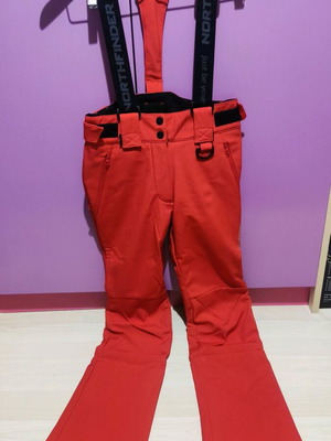 Northfinder women's snow pants XS new, red
