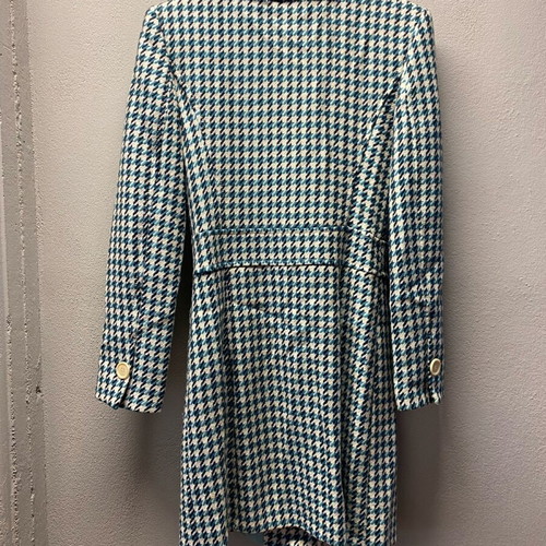 Toi&Moi wool coat like new, blue multicolor