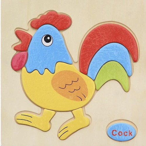 Mini puzzle rooster new