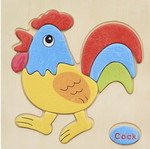Mini puzzle rooster new