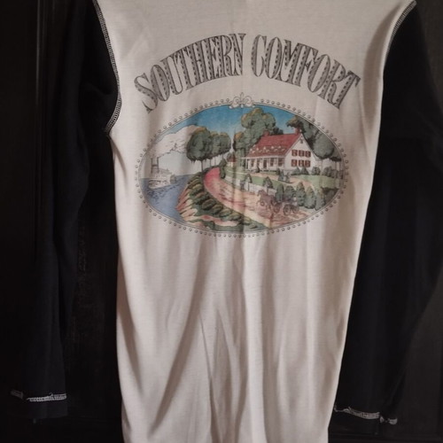 Southern Comfort blouse like new, white and black, sizes M and L