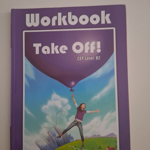 Take Off B2 Workbook used, English language learning