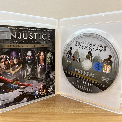 Injustice Gods Among Us Ultimate Edition PS3 game like new