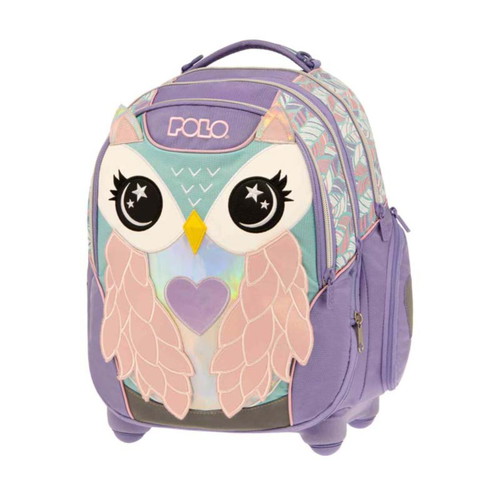 Polo school bag with wheels used, spacious and practical