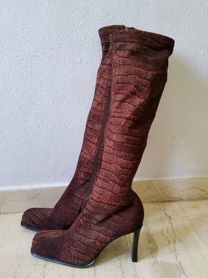 Bournazos vintage 90s y2k deadstock μπότες με σχέδιο χελώνας