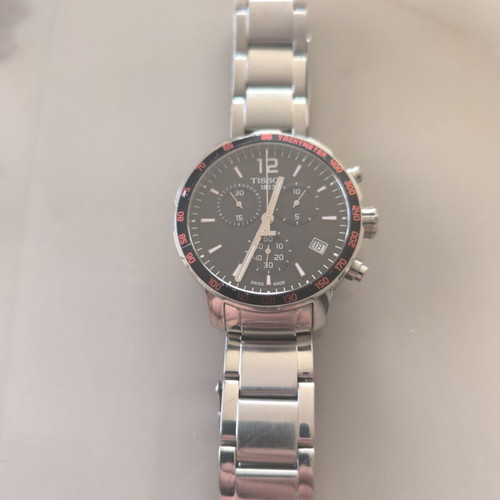 Tissot men's watch gray like new