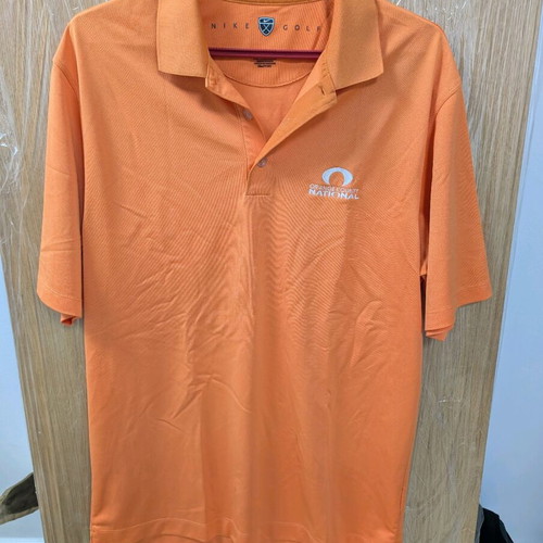 Nike Golf Polo Shirt like new, orange, sizes M L