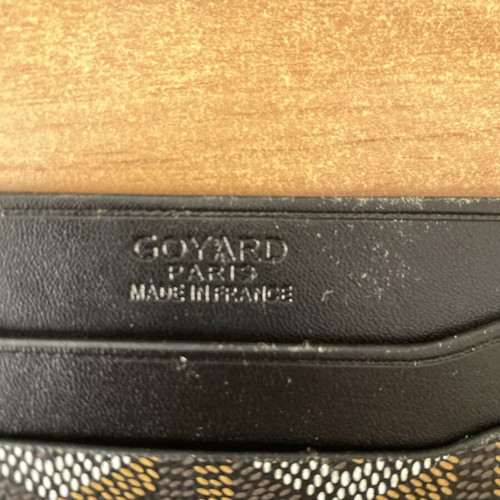 Goyard wallet new, never used