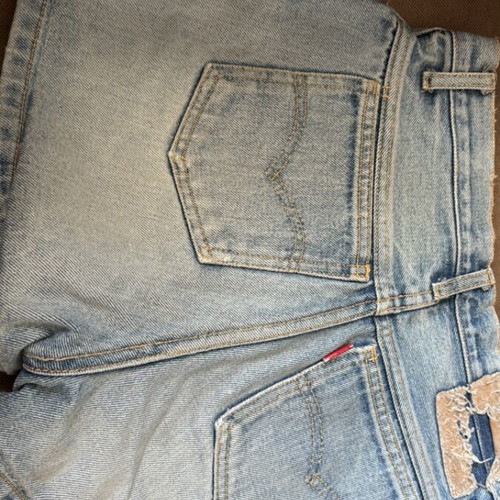 Vintage 80’s shorts used, blue, size 36
