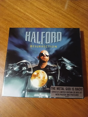 Rob Halford Resurrection Limited Edition комплект кутия като нов, метъл