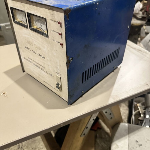 Zhen Hua SVC-3000W Single-Phase Voltage Stabilizer with Servo Motor used