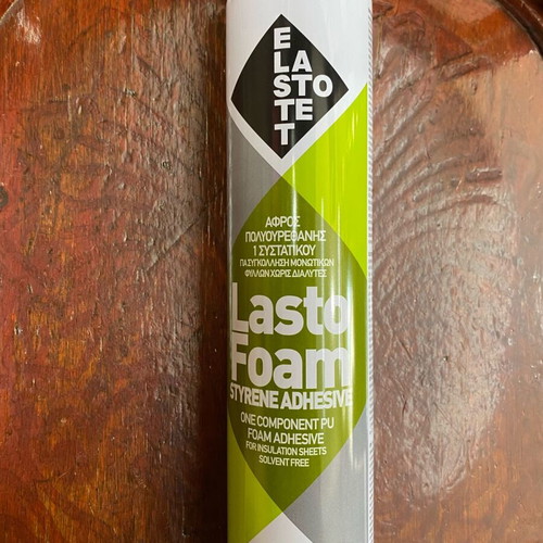 Lasto Foam Adhesive 750ml new for insulation sheets