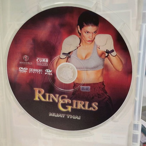 Ring Girls Muay Thai DVD like new, subtitles in Greek and English