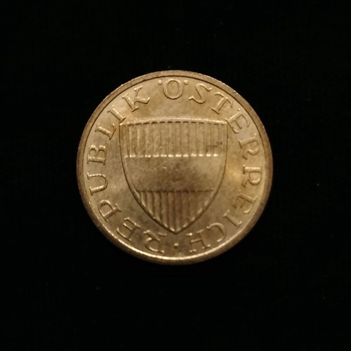 Austria 50 Groschen 1991, 1995 used, 2 coins