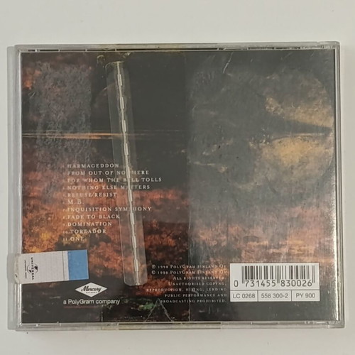 Apocalyptica Inquisition Symphony CD used, cello metal classic